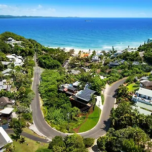 Holiday home Moonrise - 4 Bedroom Designer Above Wategos, Byron Bay